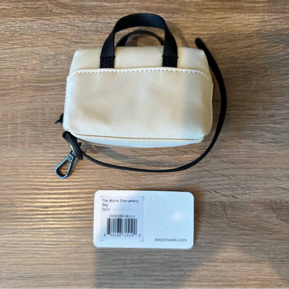 Away Micro Everywhere Bag Keychain - Salt